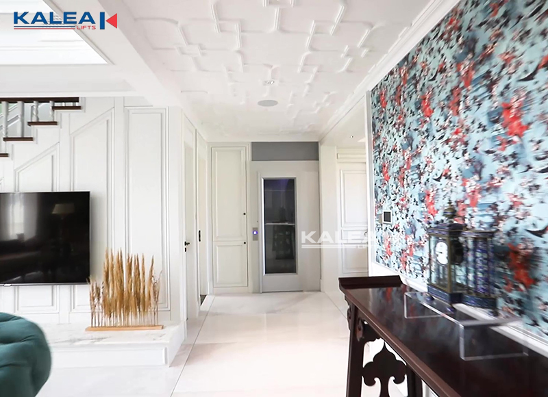 烟台别墅电梯安装案例