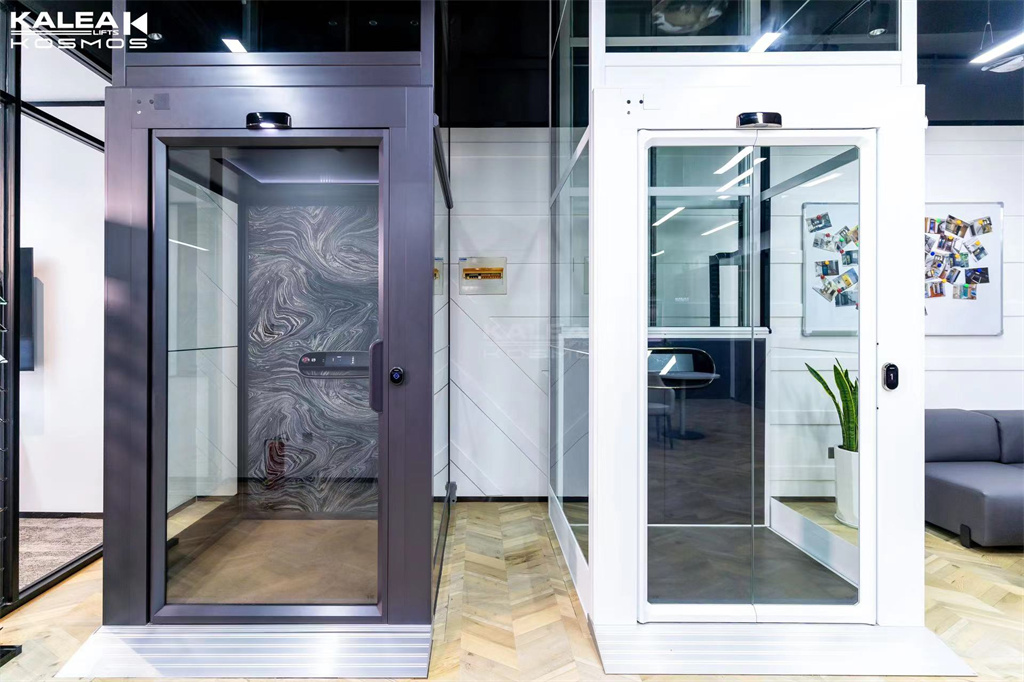 卡尼亚郑州展厅家用电梯一角