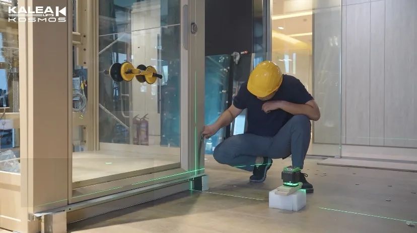 卡尼亚电梯安装过程