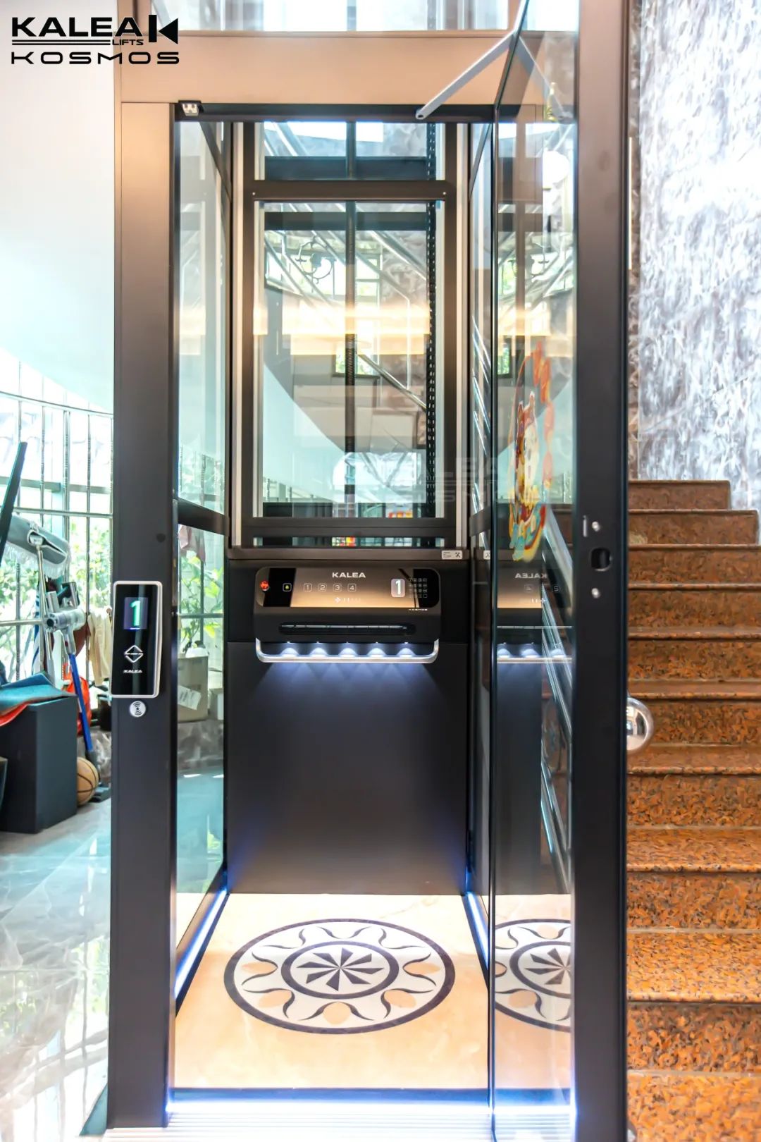 卡尼亚家用电梯佛山案例