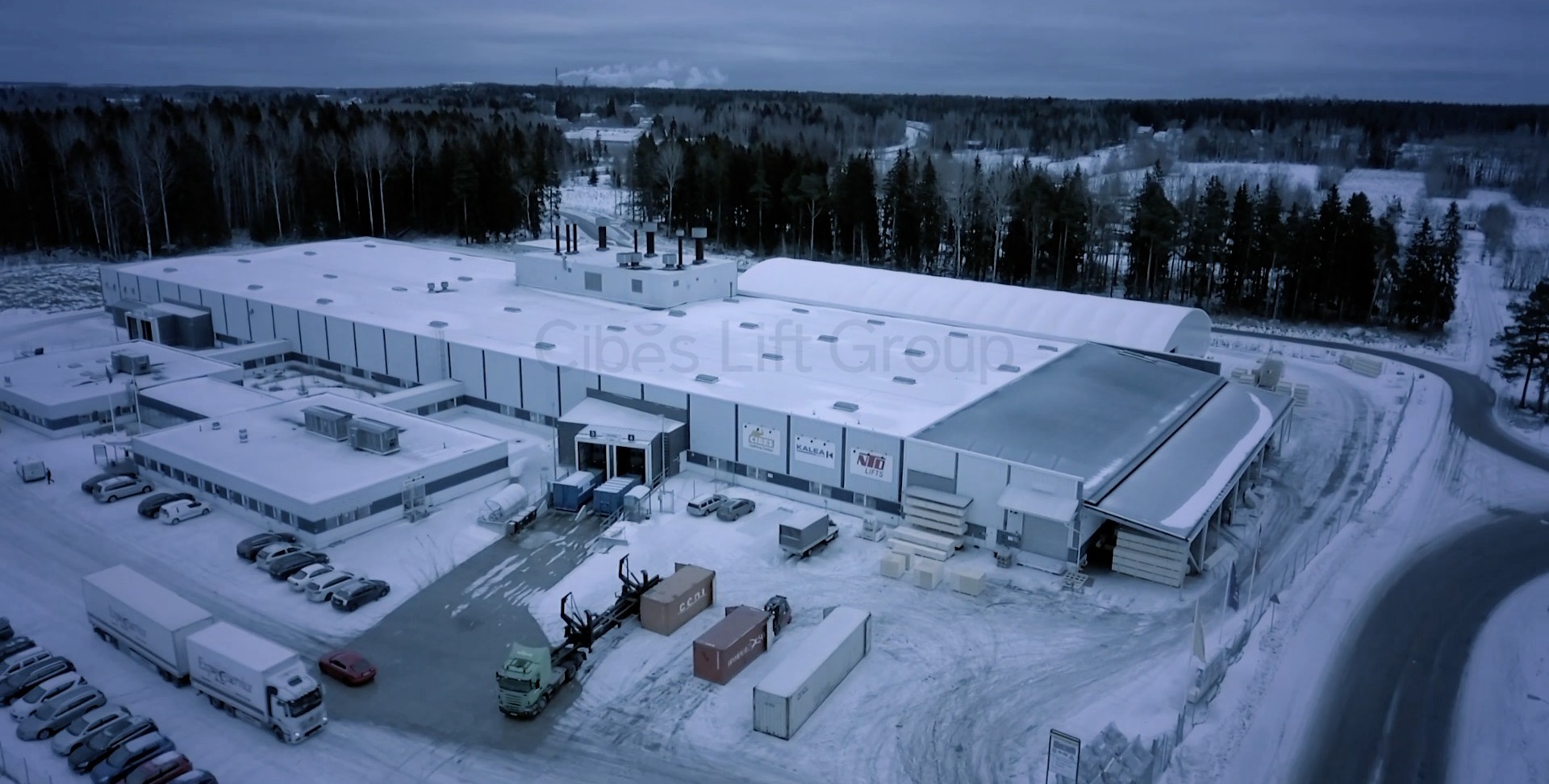 卡尼亚电梯瑞典工厂