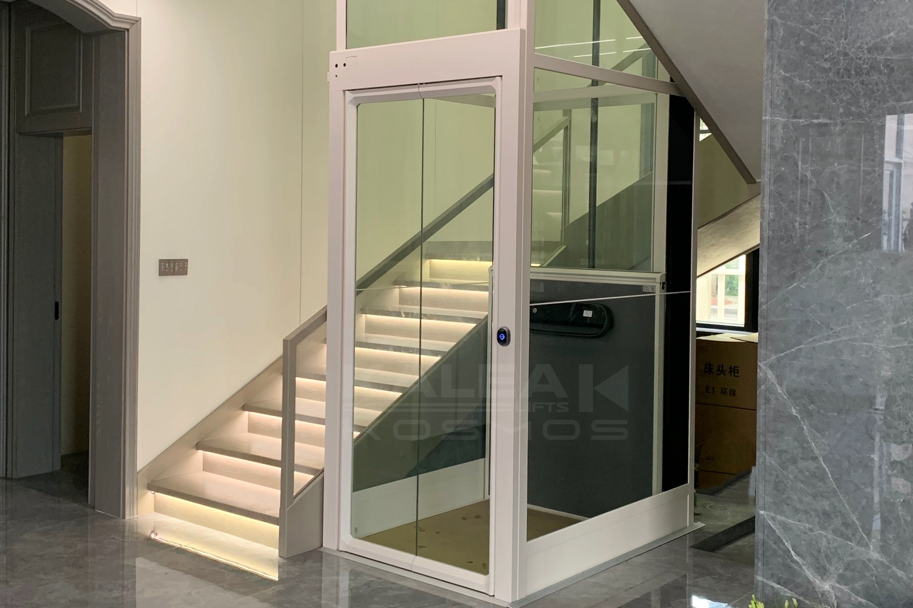 卡尼亚家用电梯X50江苏苏州案例2024