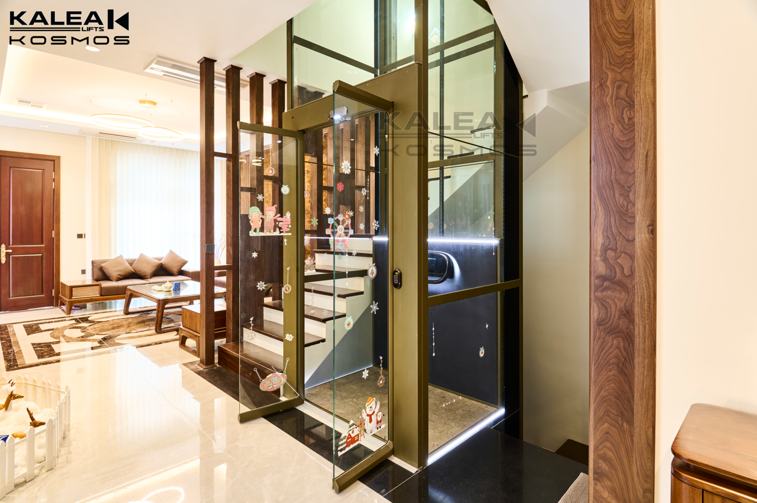 卡尼亚家用电梯X50越南河内案例2024