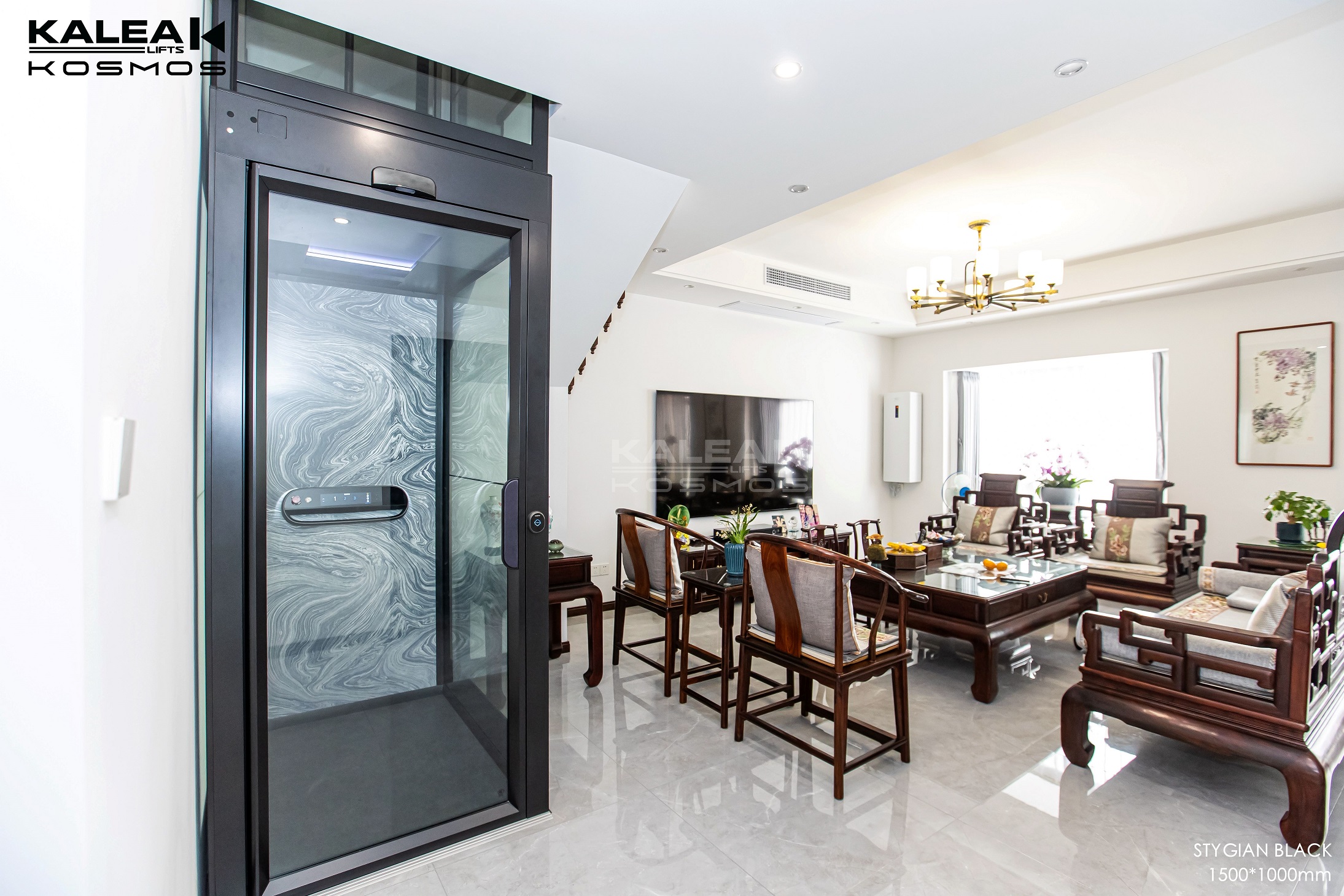 卡尼亚家用电梯KOSMOS X80上海案例