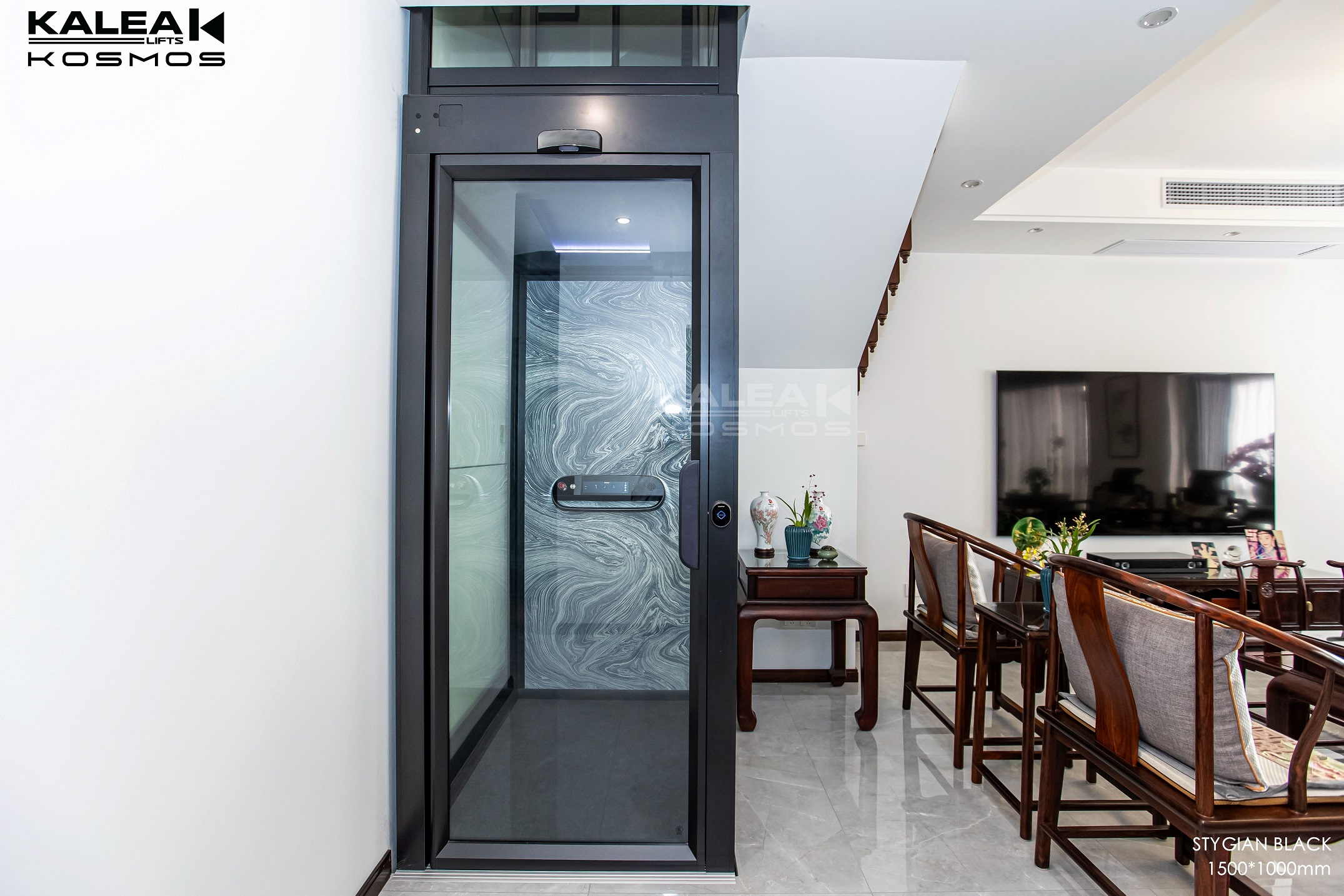 卡尼亚家用电梯KOSMOS X80上海案例
