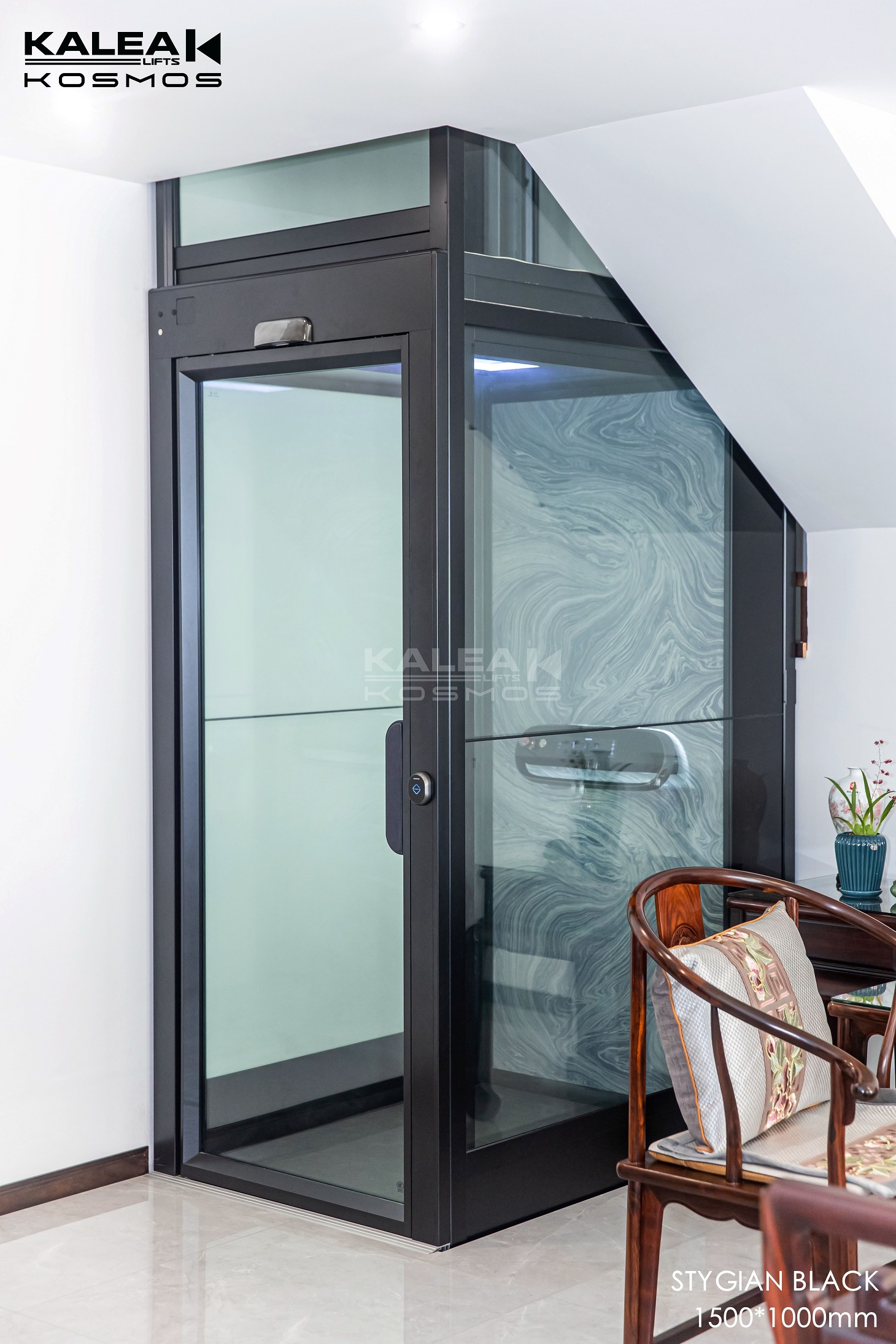 卡尼亚家用电梯KOSMOS X80上海案例