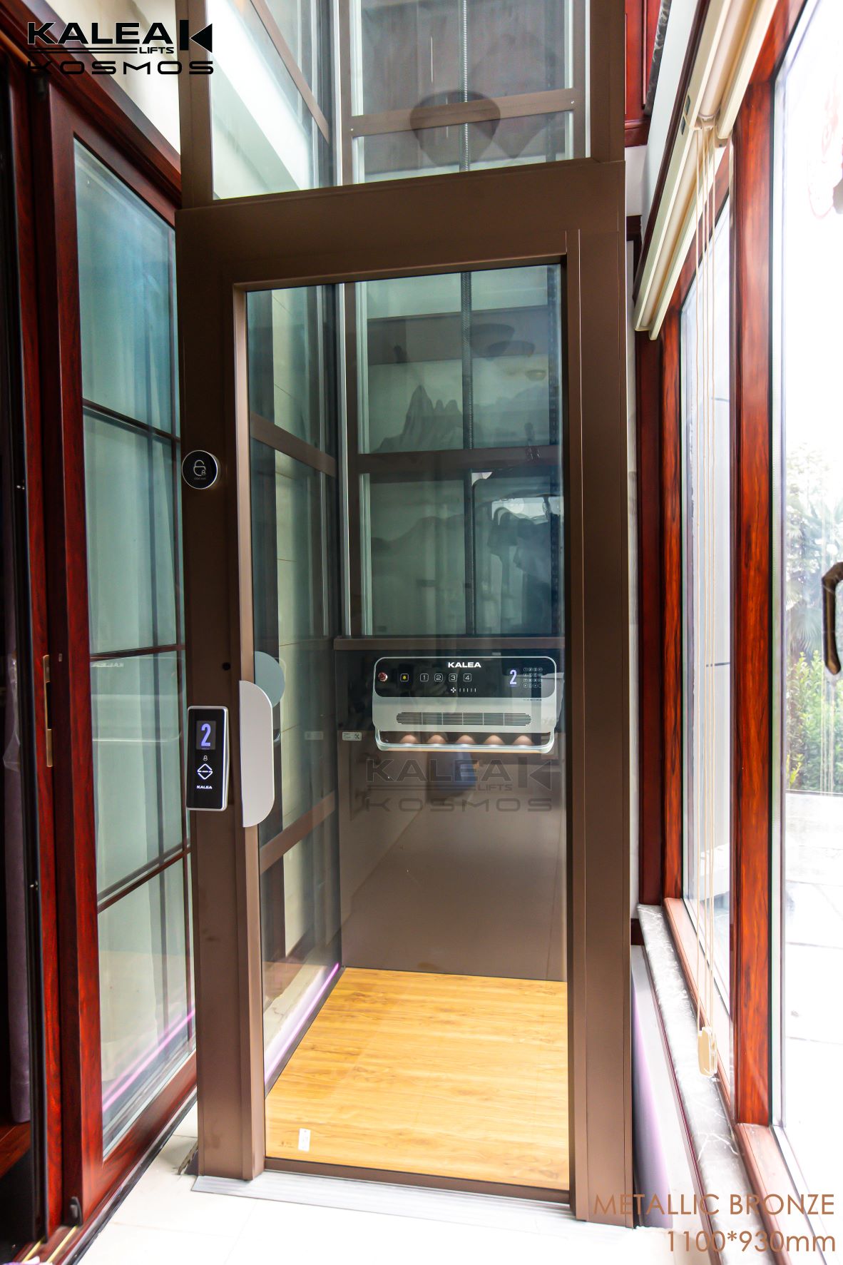 卡尼亚家用电梯K90武汉案例