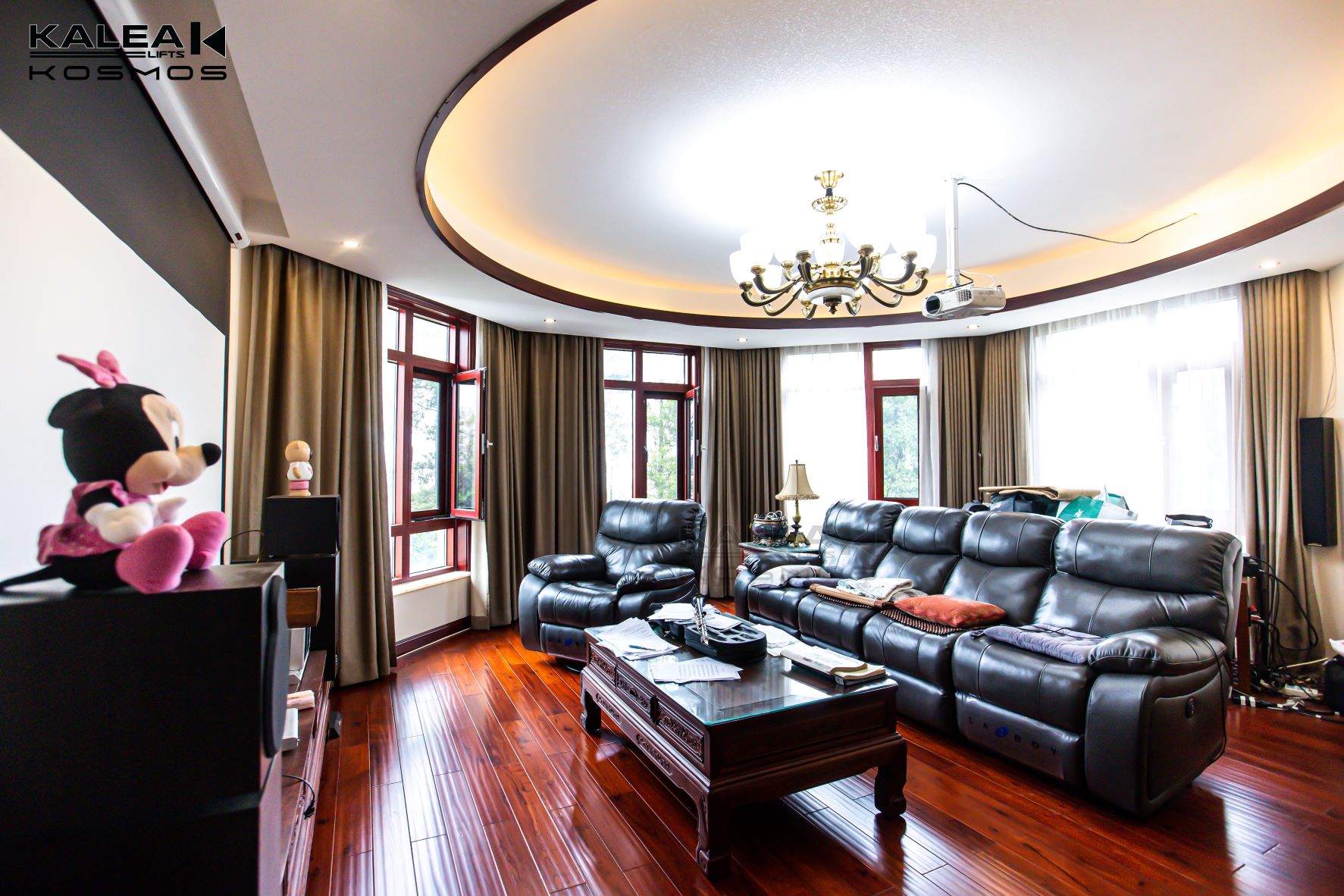 卡尼亚家用电梯K90武汉案例