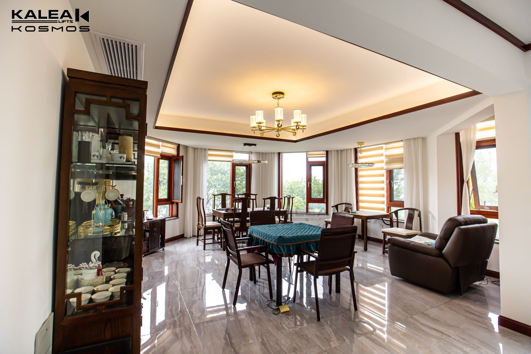 卡尼亚家用电梯K90武汉案例