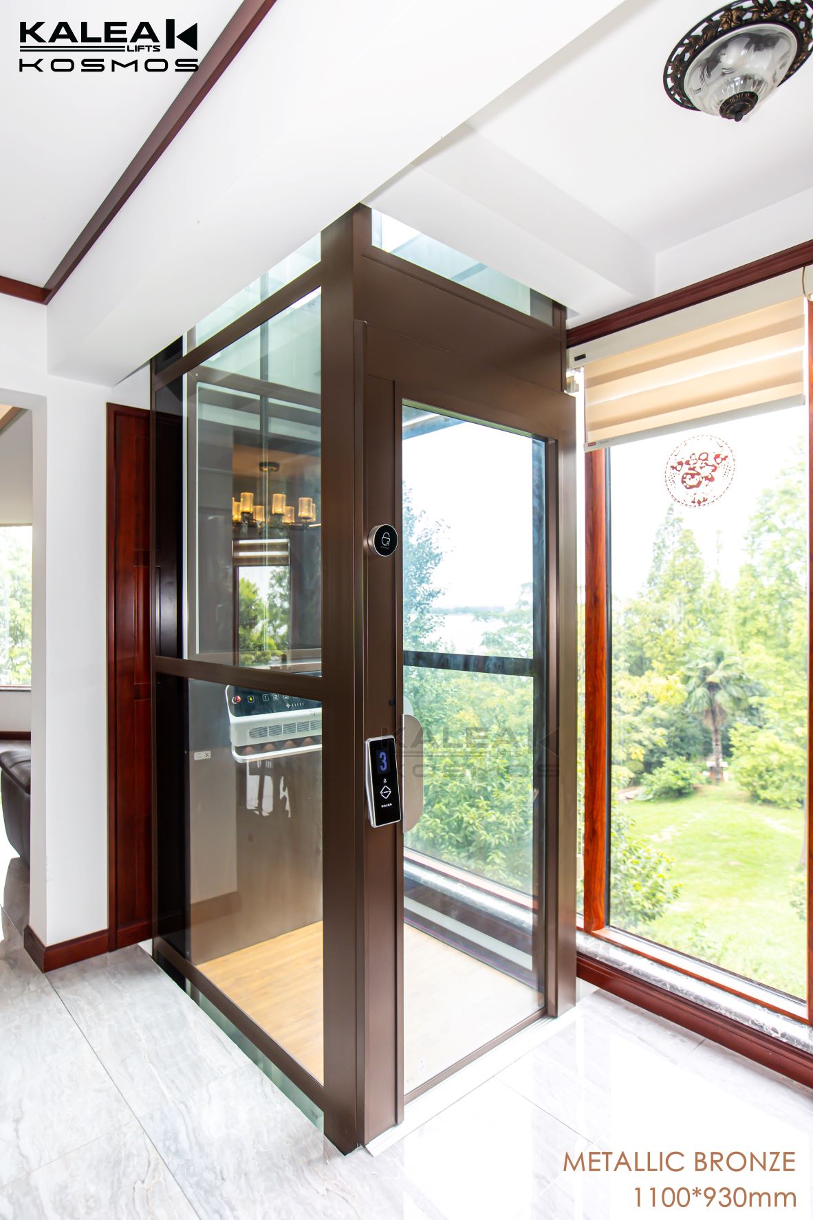 卡尼亚家用电梯K90武汉案例