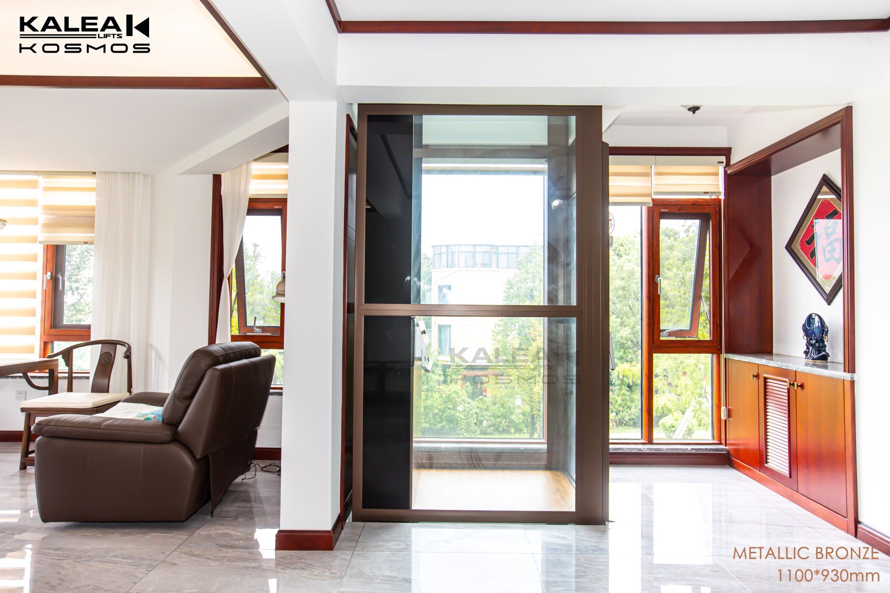 卡尼亚家用电梯K90武汉案例