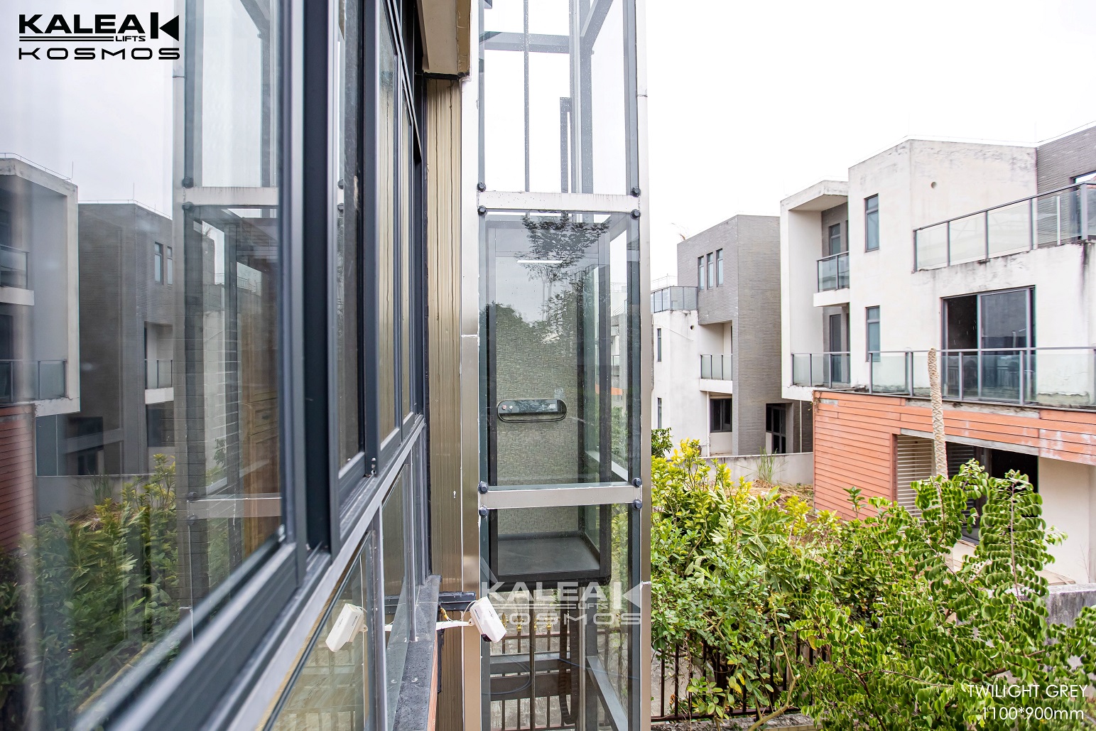 卡尼亚家用电梯X30广州室外加装案例