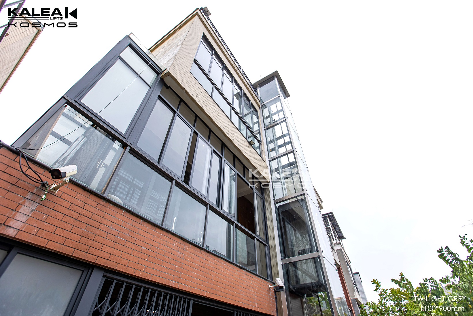 卡尼亚家用电梯X30广州室外加装案例