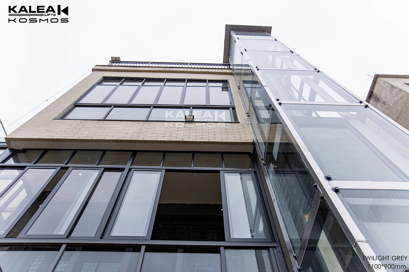 卡尼亚家用电梯X30广州室外加装案例