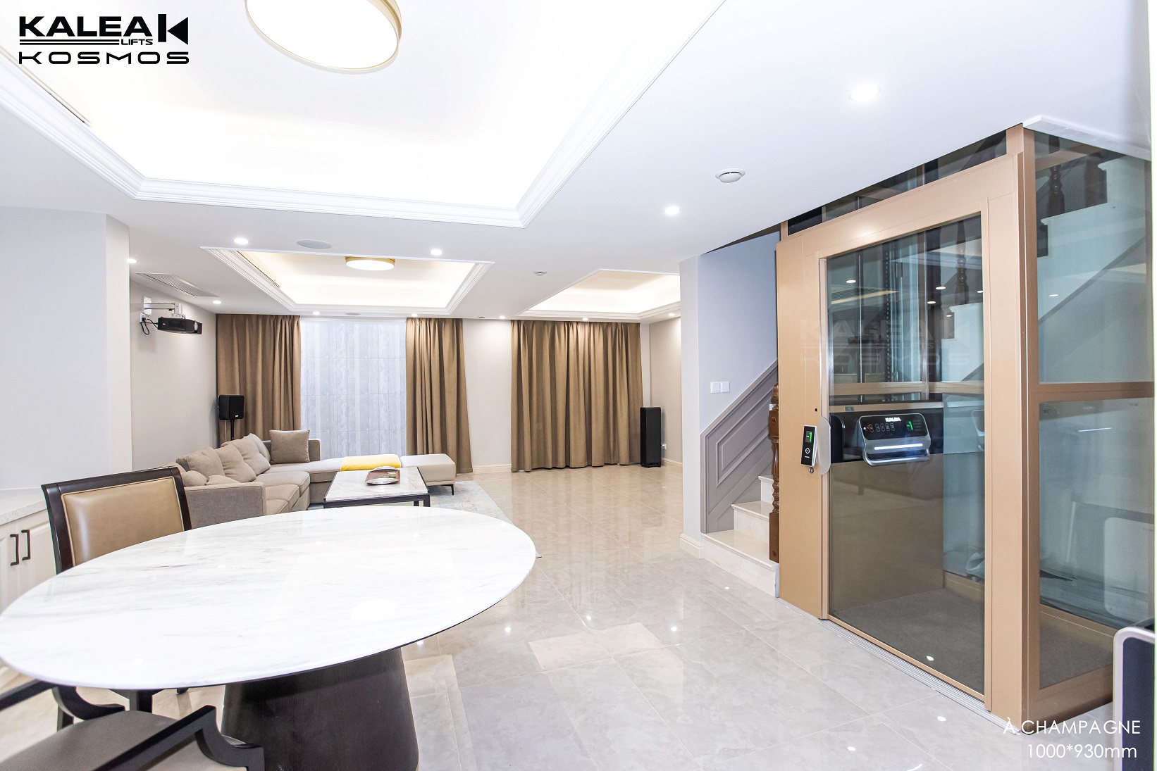 卡尼亚家用电梯K70上海案例2024