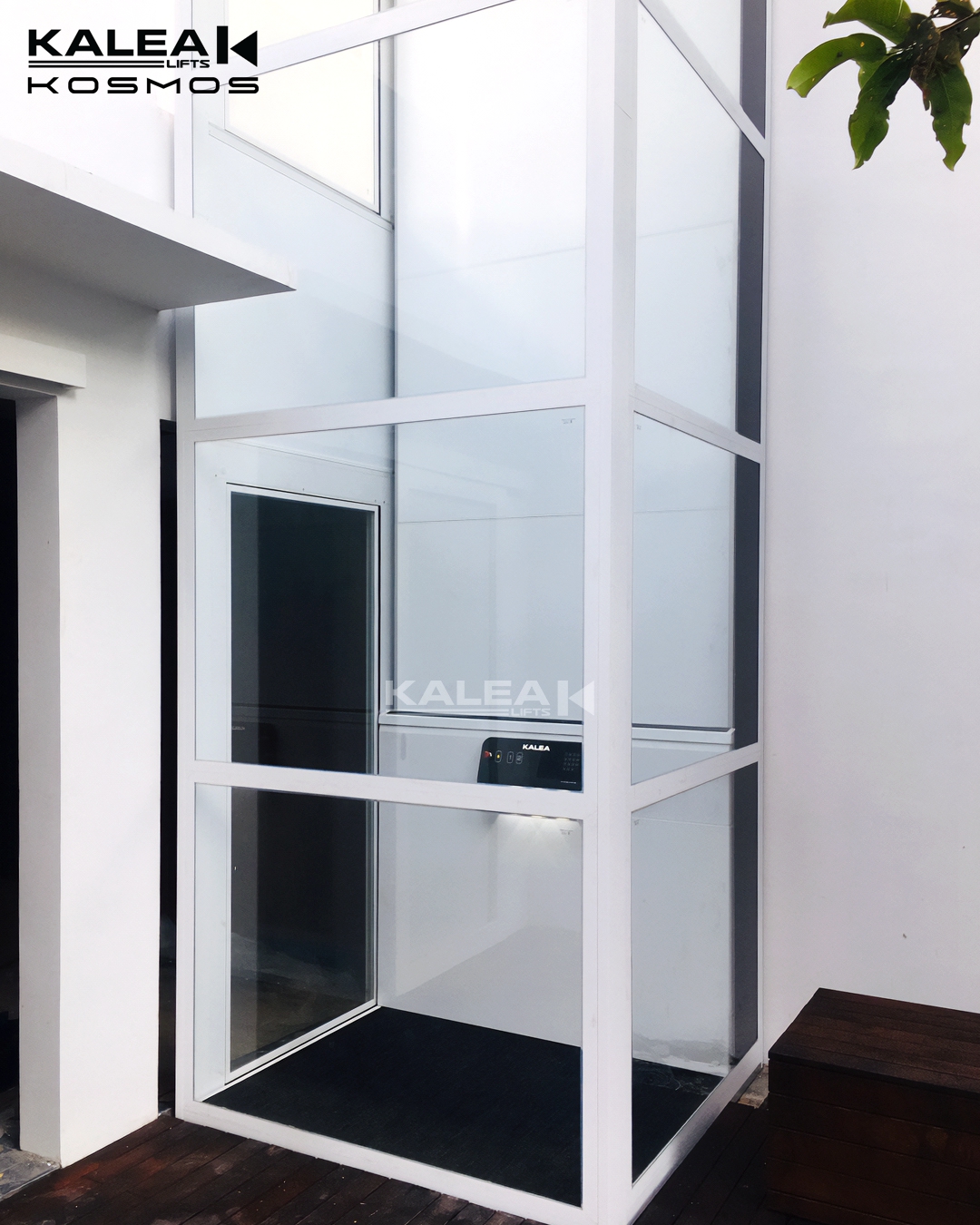 卡尼亚家用电梯K60印尼雅加达室外加装案例