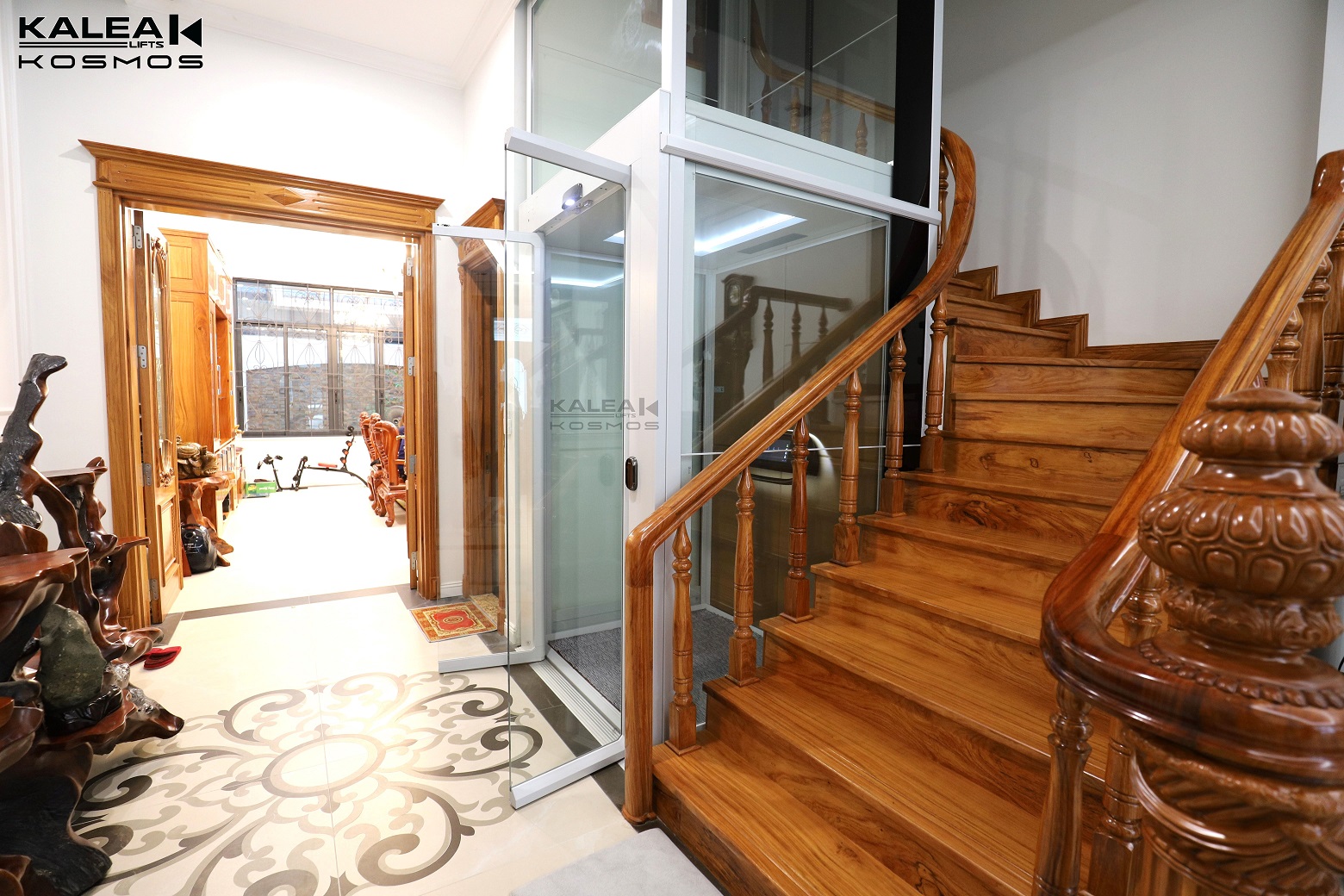 卡尼亚家用电梯X80越南河内案例