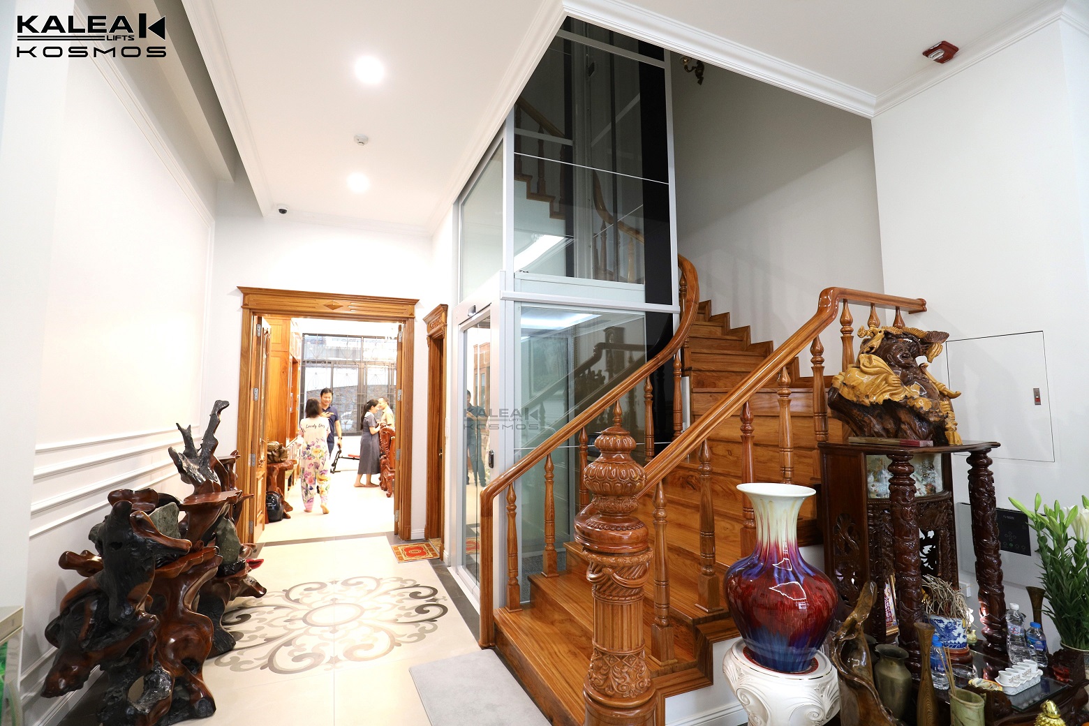 卡尼亚家用电梯X80越南河内案例