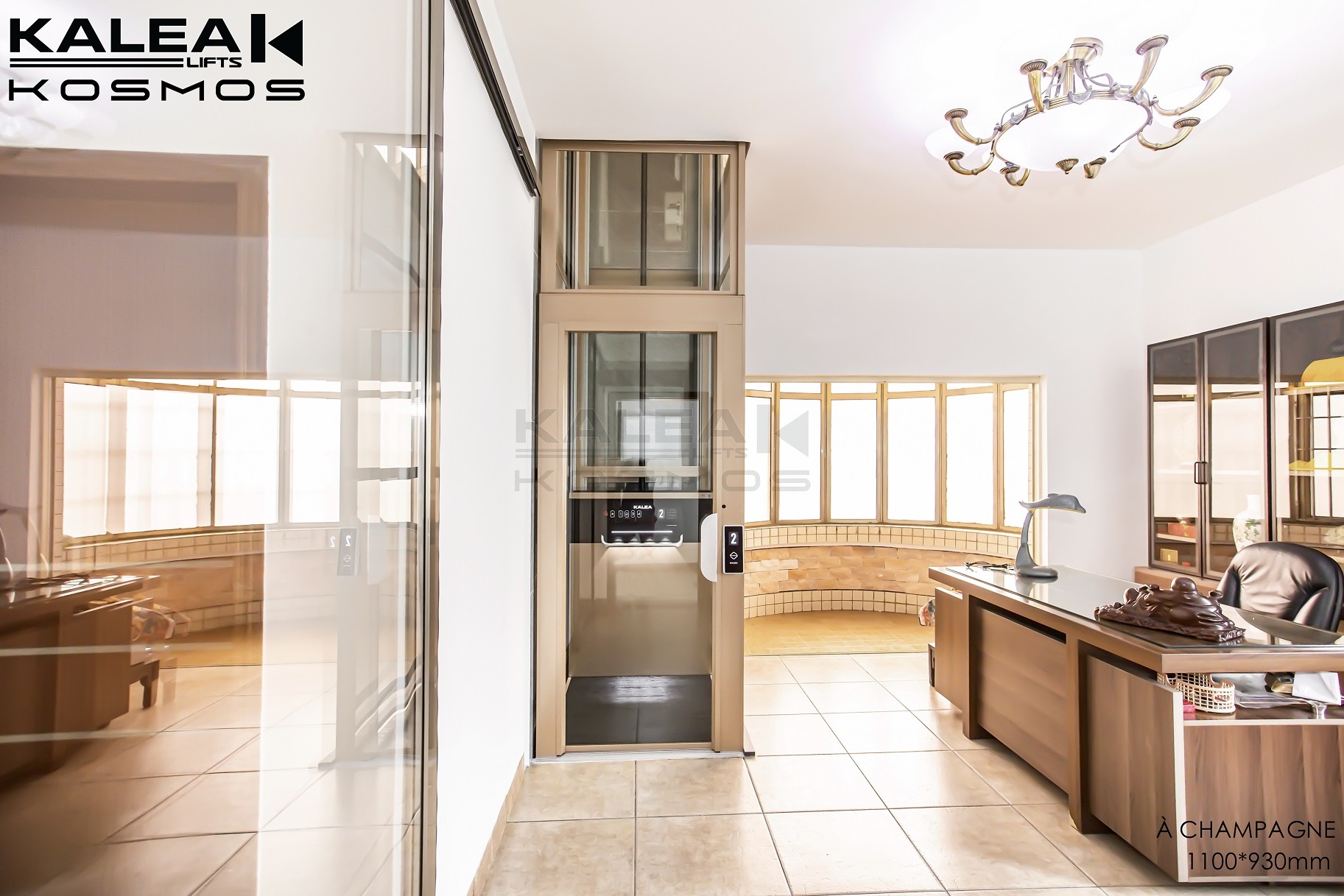 卡尼亚家用电梯K70广东中山案例2024