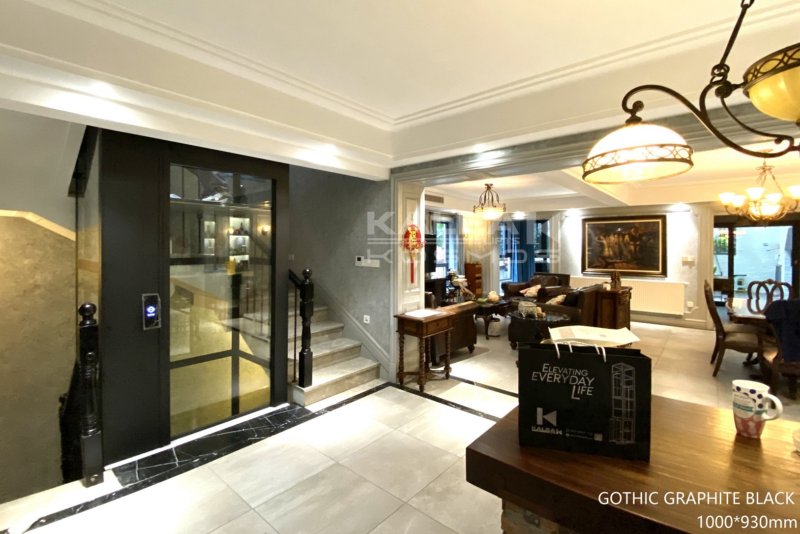 卡尼亚家用电梯K60重庆案例