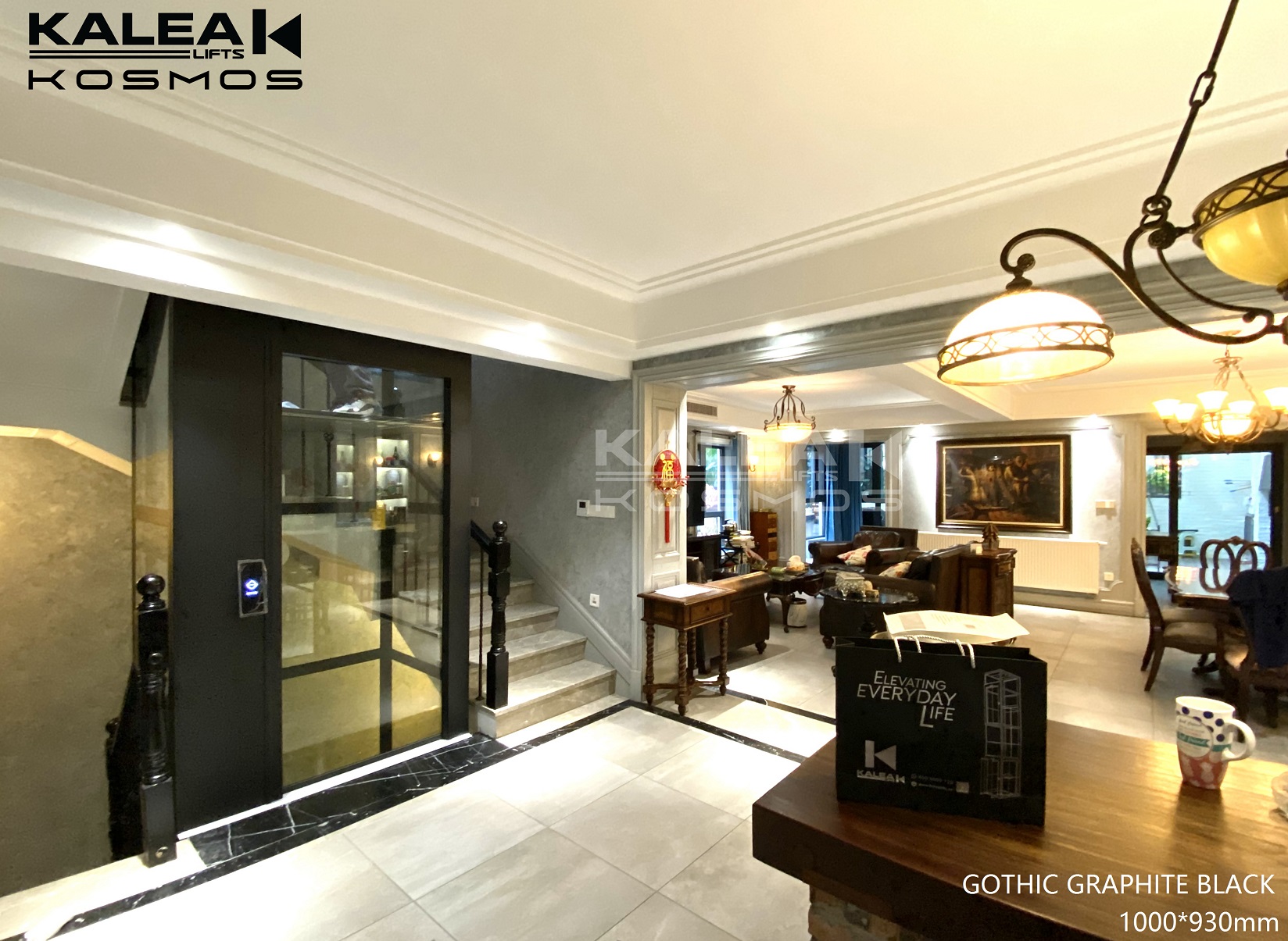 卡尼亚家用电梯K60重庆案例