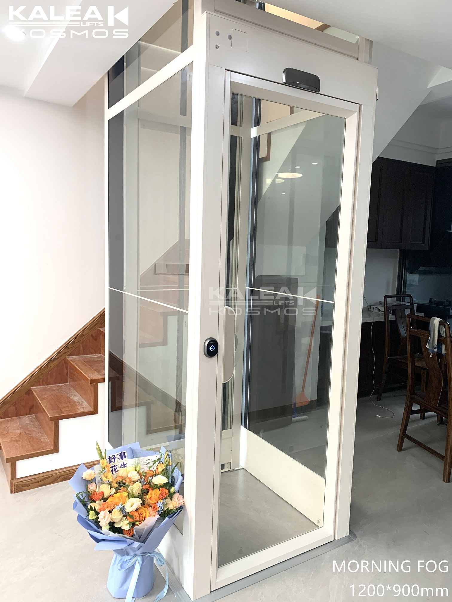 卡尼亚家用电梯X50浙江嘉兴安装案例